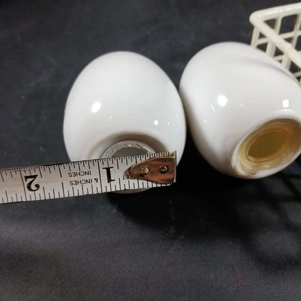 Vintage Egg in Basket Salt and Pepper